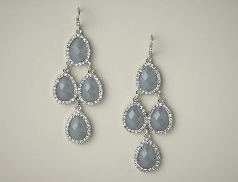 Blossom Chandelier Perinwinkle: Alternate View #2