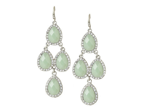 Blossom Chandelier Mint: Alternate View #1