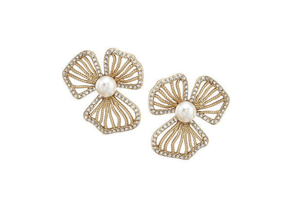Dogwood Pearl Stud: Featured Product Image