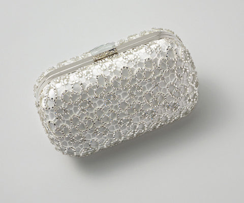 Crystalline Clutch Ivory: Alternate View #3