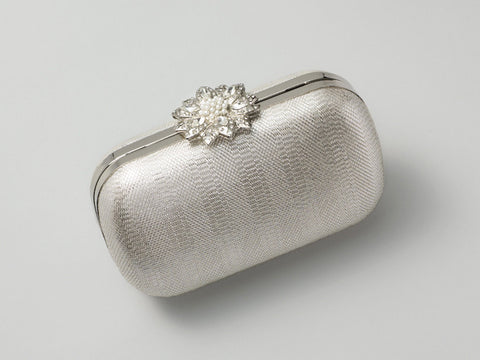 Eloise Metallic Clutch: Alternate View #1