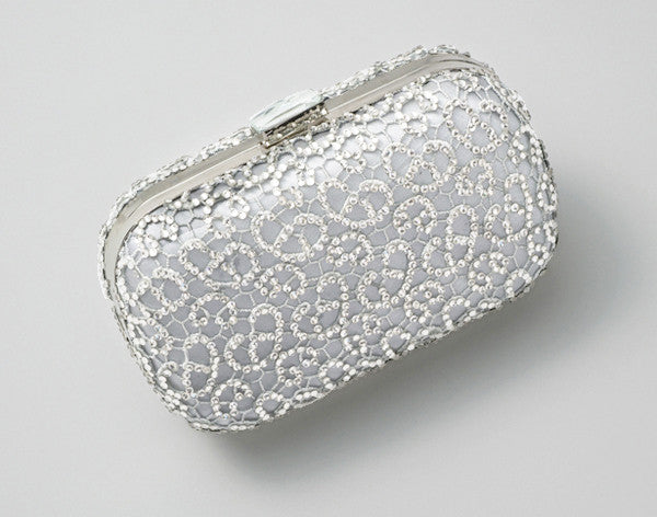 Crystalline Clutch Grey: Featured Product Image