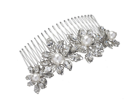 Lily Crystal Small Hairpiece: Alternate View #1