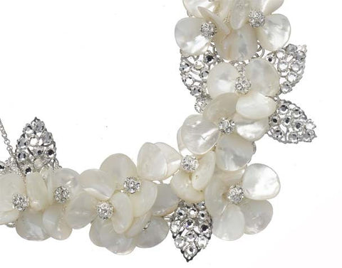 Petal Bib Necklace: Alternate View #1