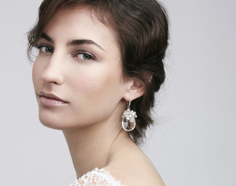 Dew Drop Earrings: Alternate View #2