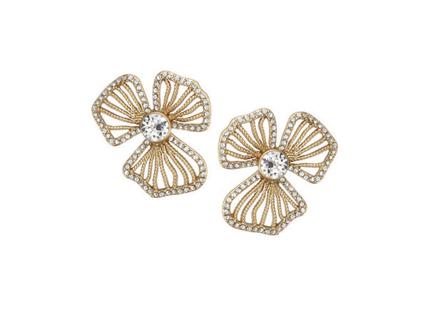 Dogwood Crystal Stud: Featured Product Image