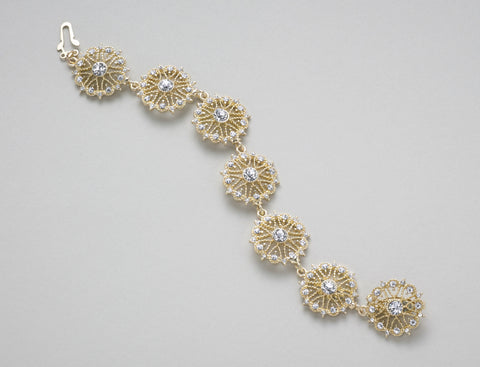 Lace Bracelet - Crystal: Alternate View #3