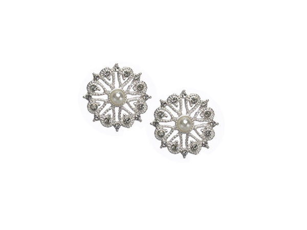 Lace Pearl Crystal Stud: Featured Product Image