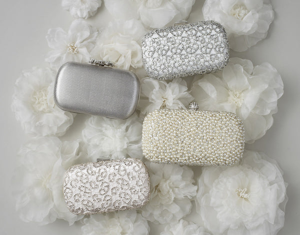 Crystalline Clutch Ivory: Featured Product Image