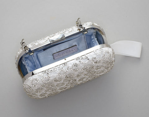 Crystalline Clutch Ivory: Alternate View #4