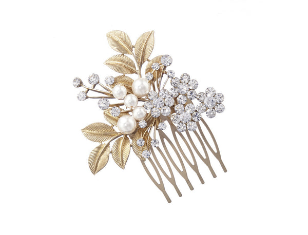 Crystal Flower comb: Featured Product Image